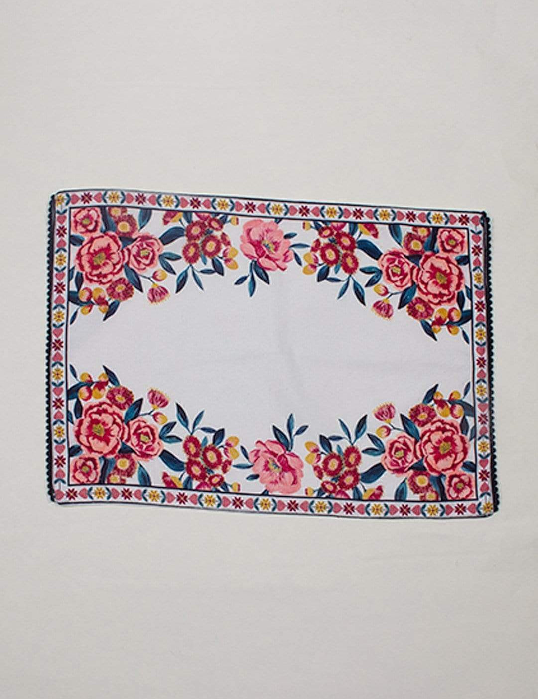 Poppy Petals Placemat- Set Of 6 - The Wishing Chair