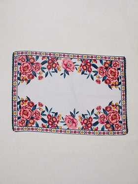 Poppy Petals Placemat- Set Of 6 - The Wishing Chair