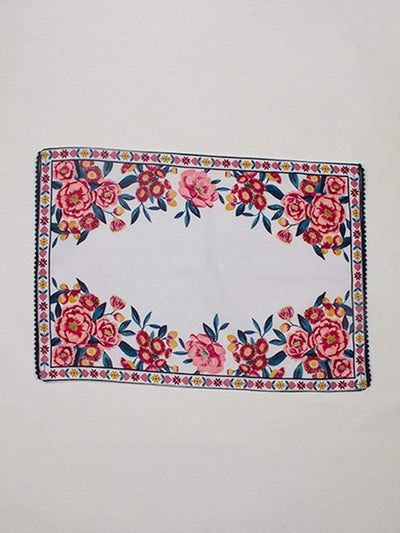 Poppy Petals Placemat- Set Of 6 - The Wishing Chair