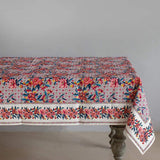 Poppy Petals Table Cover- 8 Seater - The Wishing Chair