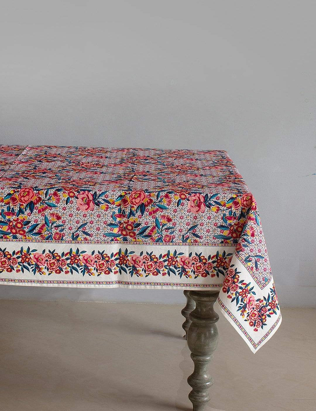 Poppy Petals Table Cover - 6 Seater - The Wishing Chair