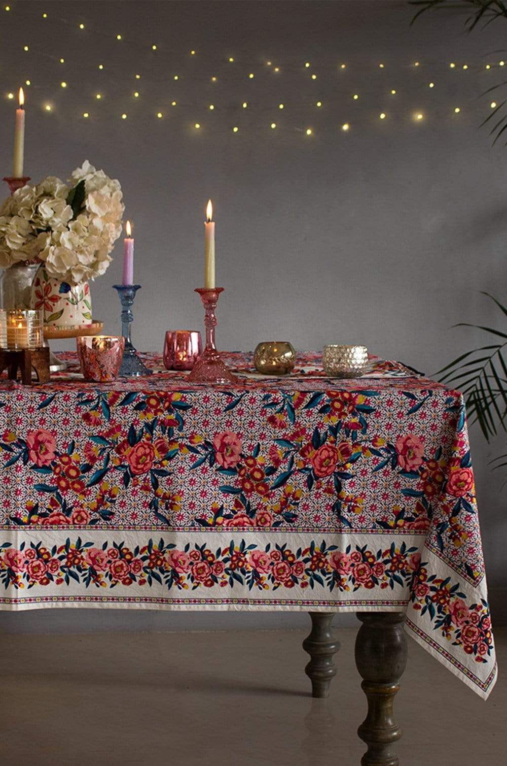 Poppy Petals Table Cover - 6 Seater - The Wishing Chair