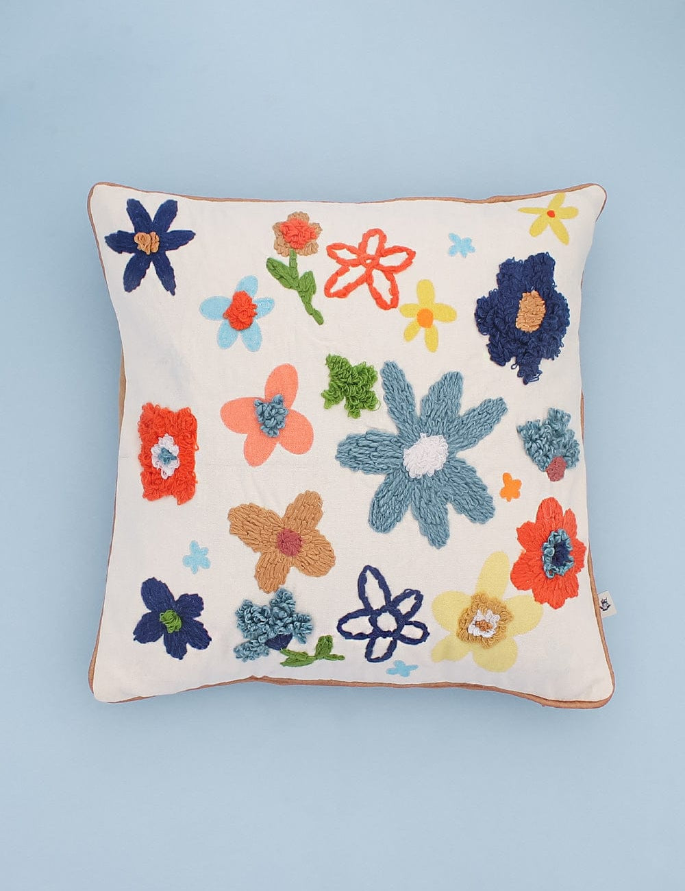 Posies Embroidered Cushion Cover - The Wishing Chair