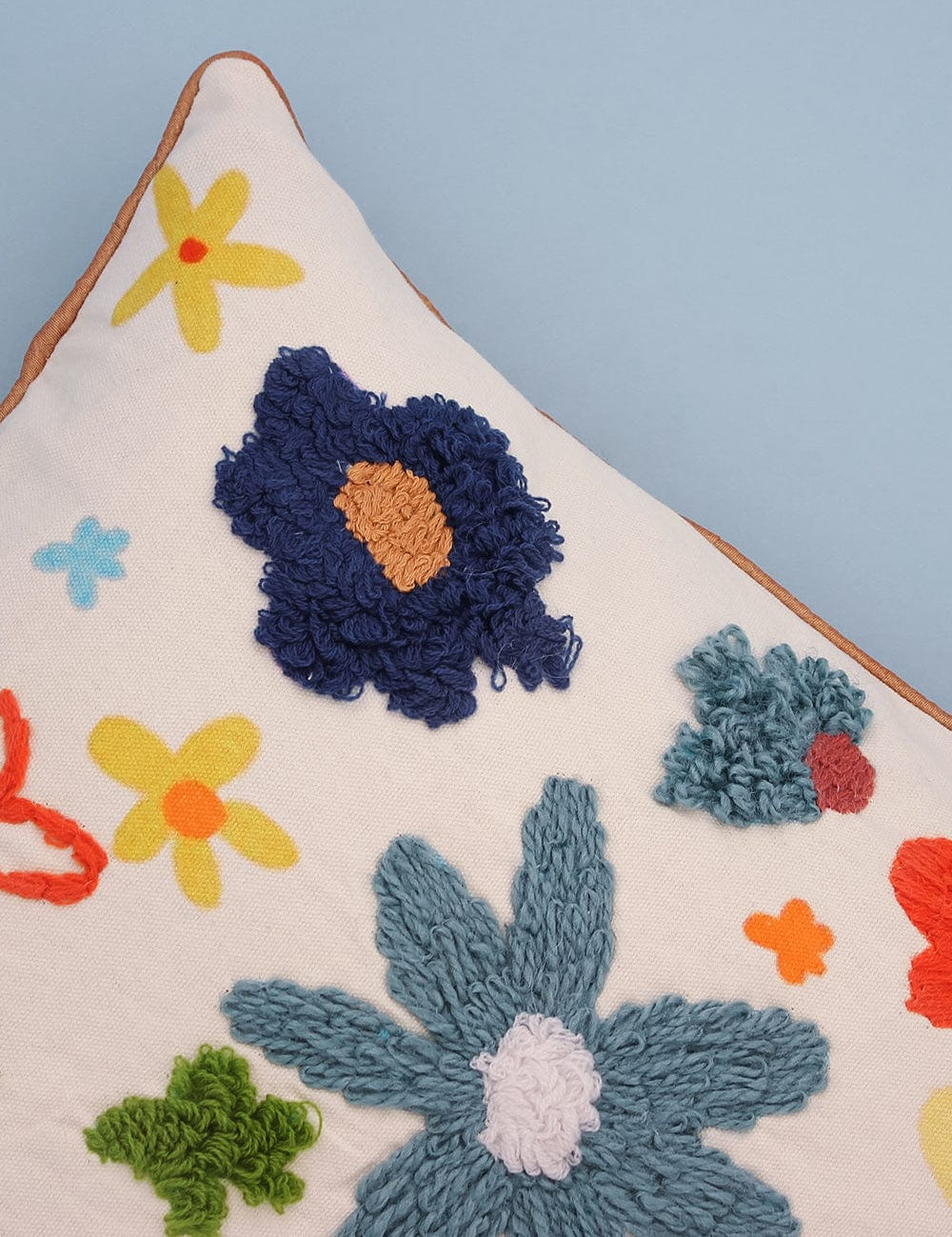 Posies Embroidered Cushion Cover - The Wishing Chair
