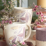 Purplicious Handpainted Ceramic Mugs - Set of 2 - The Wishing Chair