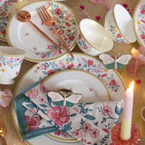 Raindrops And Roses Dinner Plate- Set Of 6 - The Wishing Chair