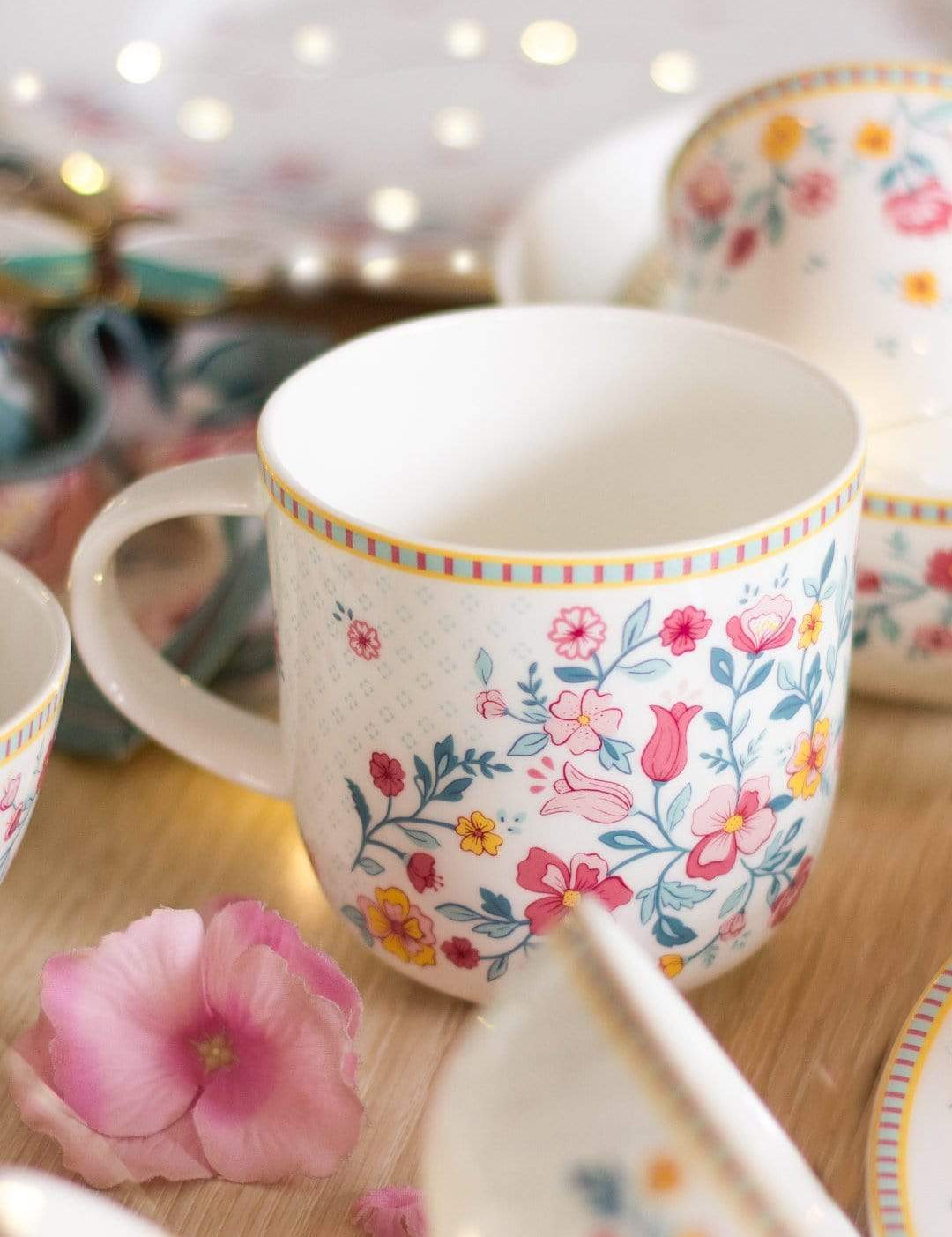 Raindrops And Roses Mug - The Wishing Chair