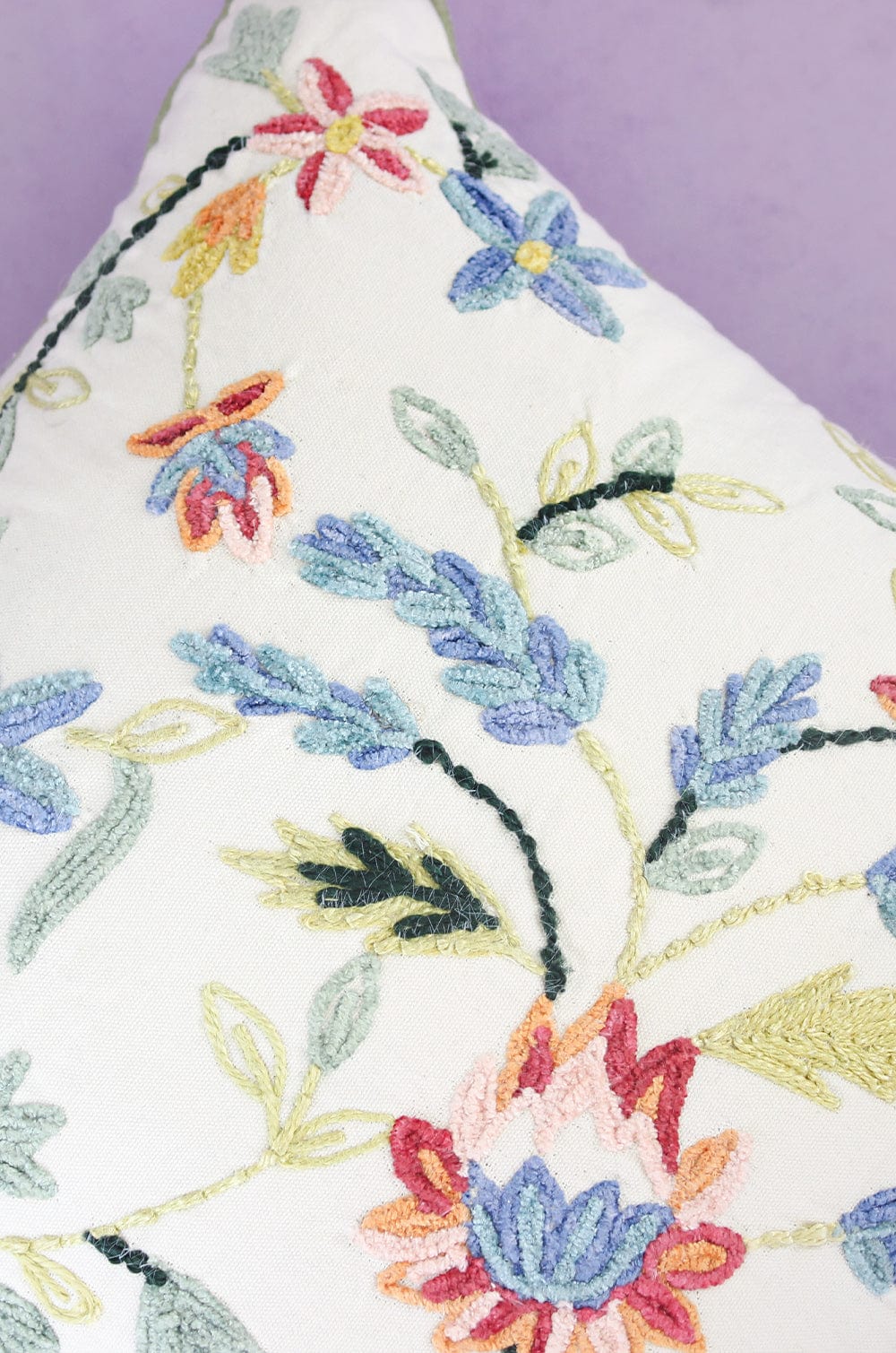 Rava Embroidered Cushion Cover - The Wishing Chair