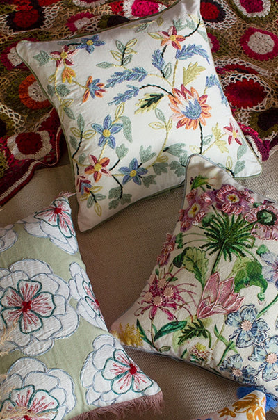 Rava Embroidered Cushion Cover - The Wishing Chair