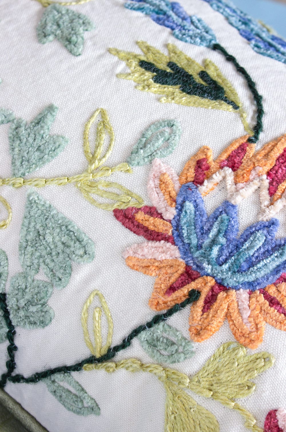 Rava Embroidered Cushion Cover - The Wishing Chair