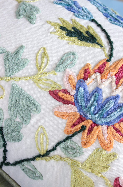 Rava Embroidered Cushion Cover - The Wishing Chair