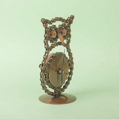 Recycled Owl Clock - The Wishing Chair