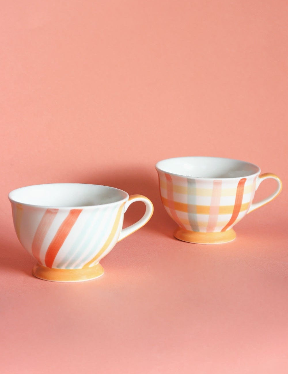 Sienna Handpainted Ceramic Soup Bowls - Set of 2 - The Wishing Chair