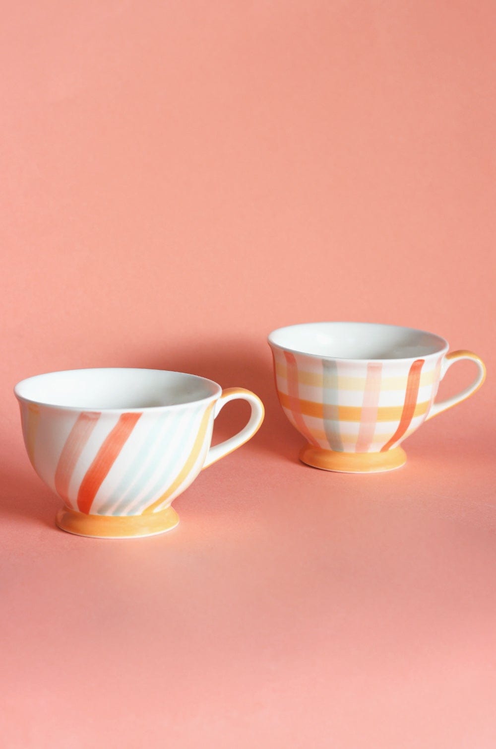 Sienna Handpainted Ceramic Soup Bowls - Set of 2 - The Wishing Chair