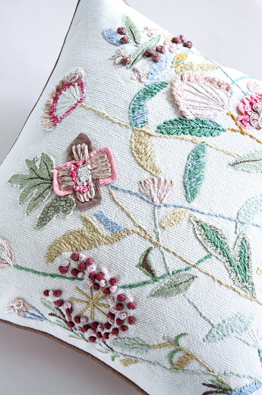 Simin Embroidered Cushion Cover - The Wishing Chair