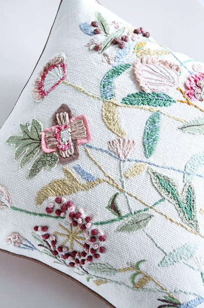 Simin Embroidered Cushion Cover - The Wishing Chair