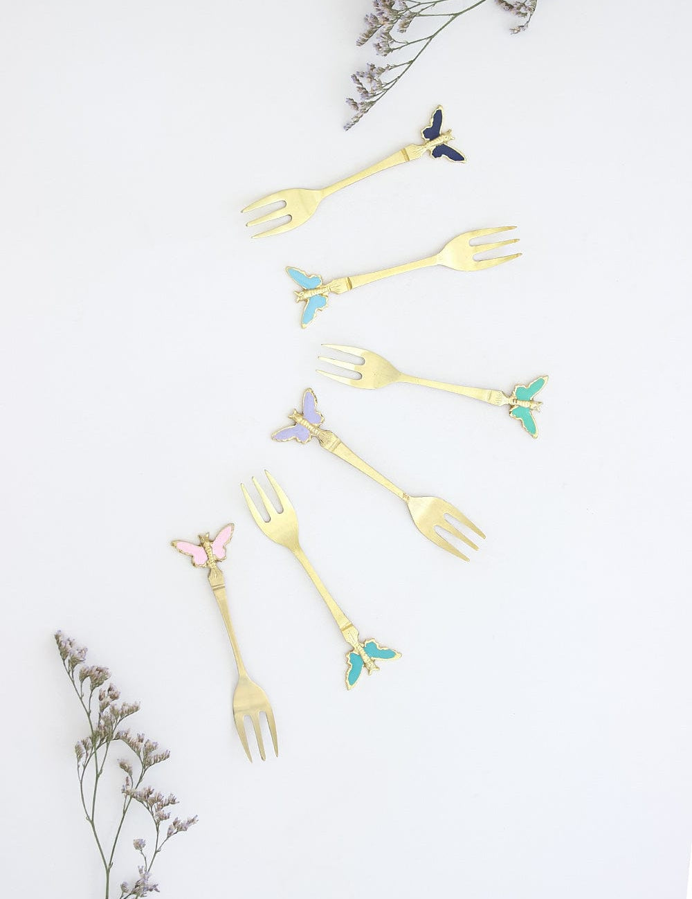 Simple Pleasures Dessert Forks Set of 6 - The Wishing Chair
