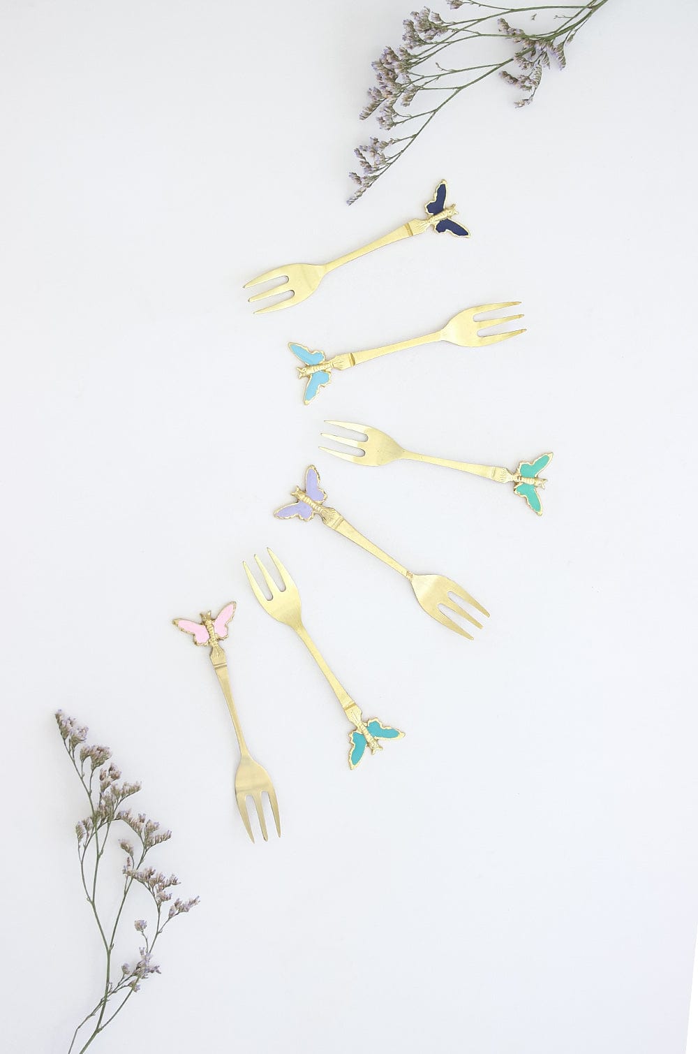 Simple Pleasures Dessert Forks Set of 6 - The Wishing Chair