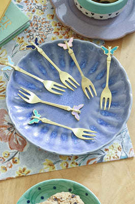 Simple Pleasures Dessert Forks Set of 6 - The Wishing Chair