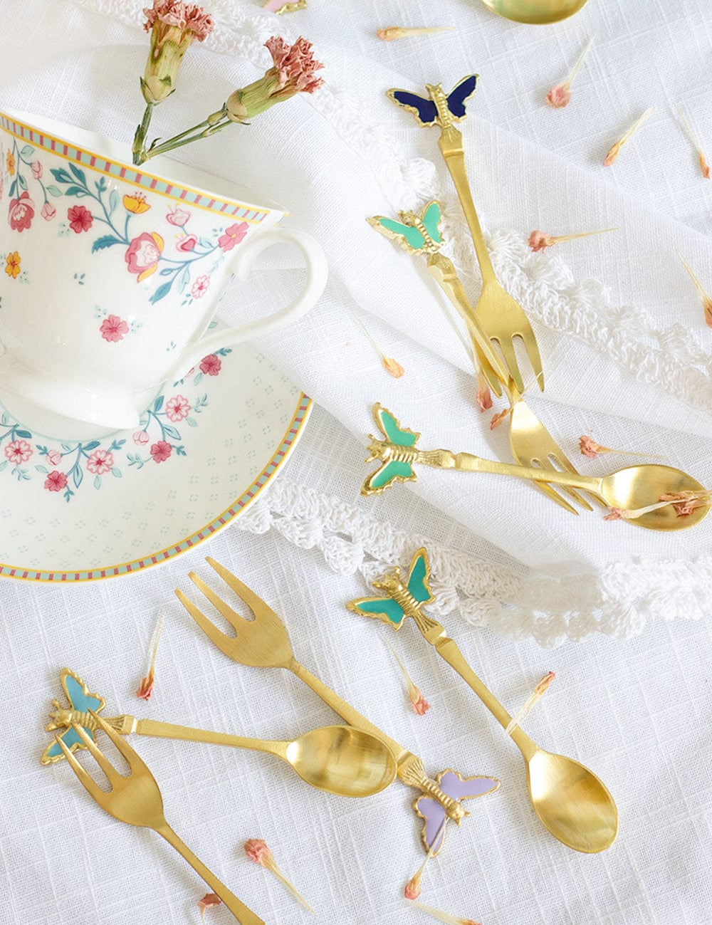 Simple Pleasures Dessert Forks Set of 6 - The Wishing Chair
