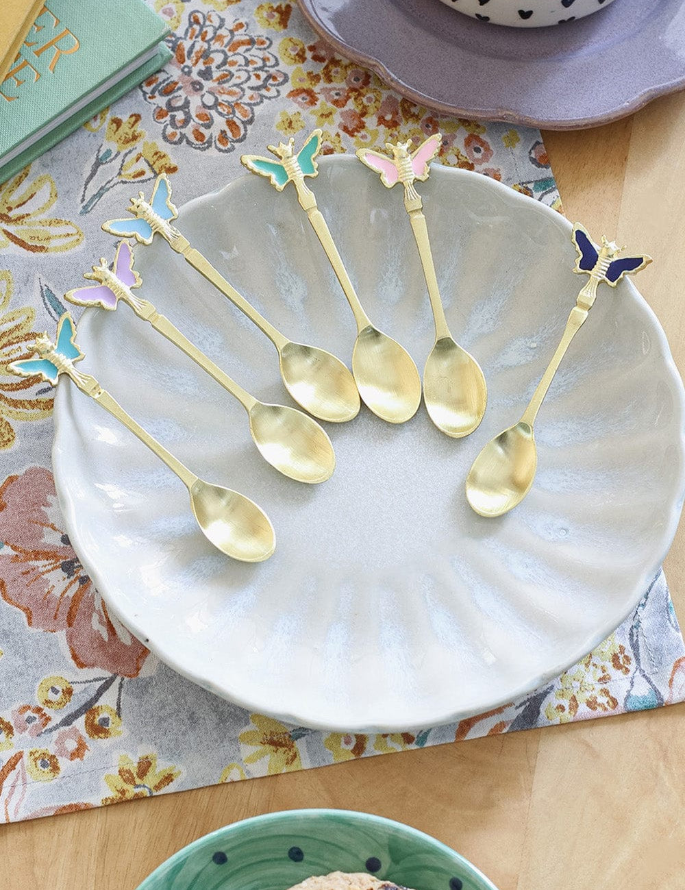 Simple Pleasures Dessert Spoons Set of 6 - The Wishing Chair