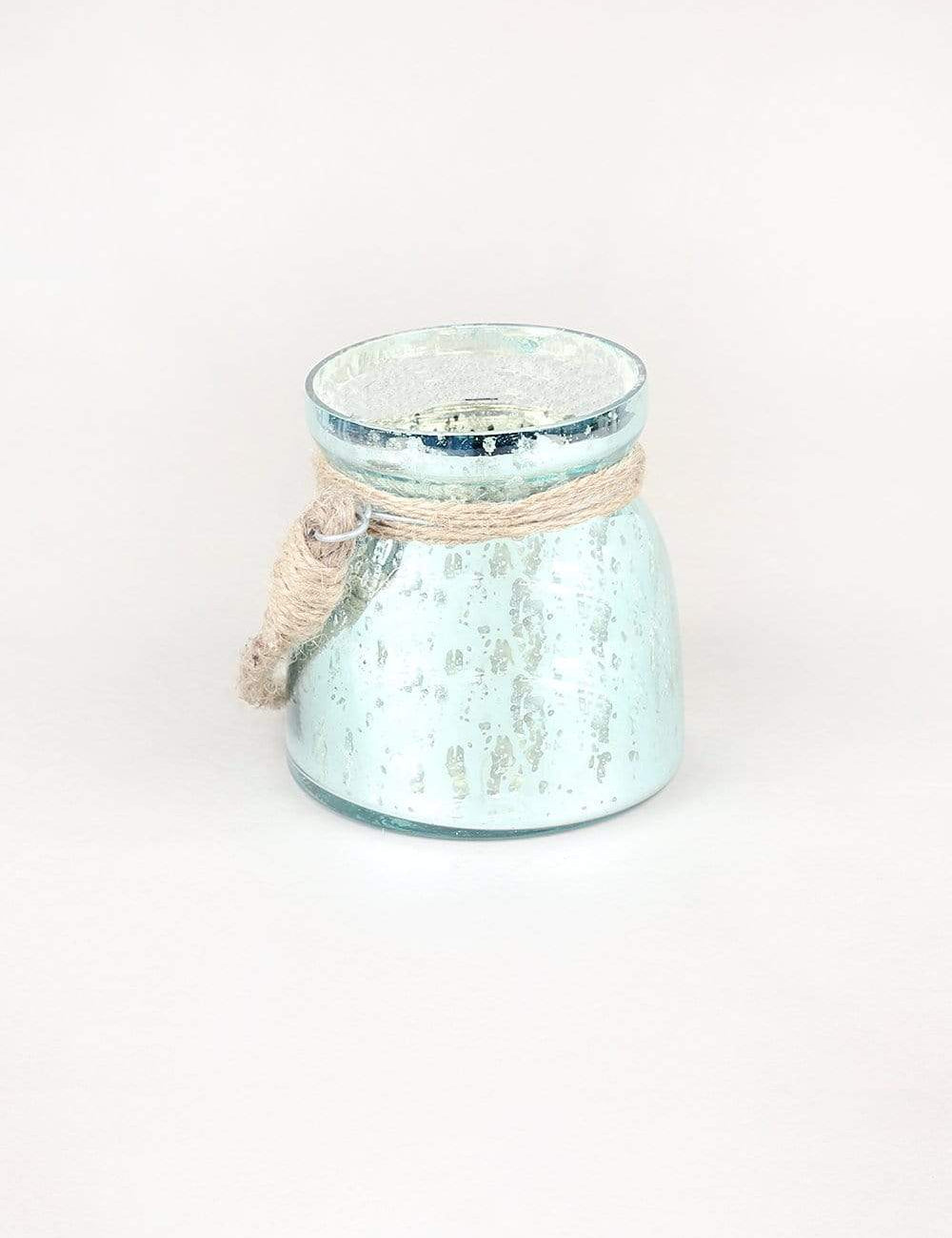 Sparkle Dust Glass Votives with Jute Rope - Set of 3 - The Wishing Chair