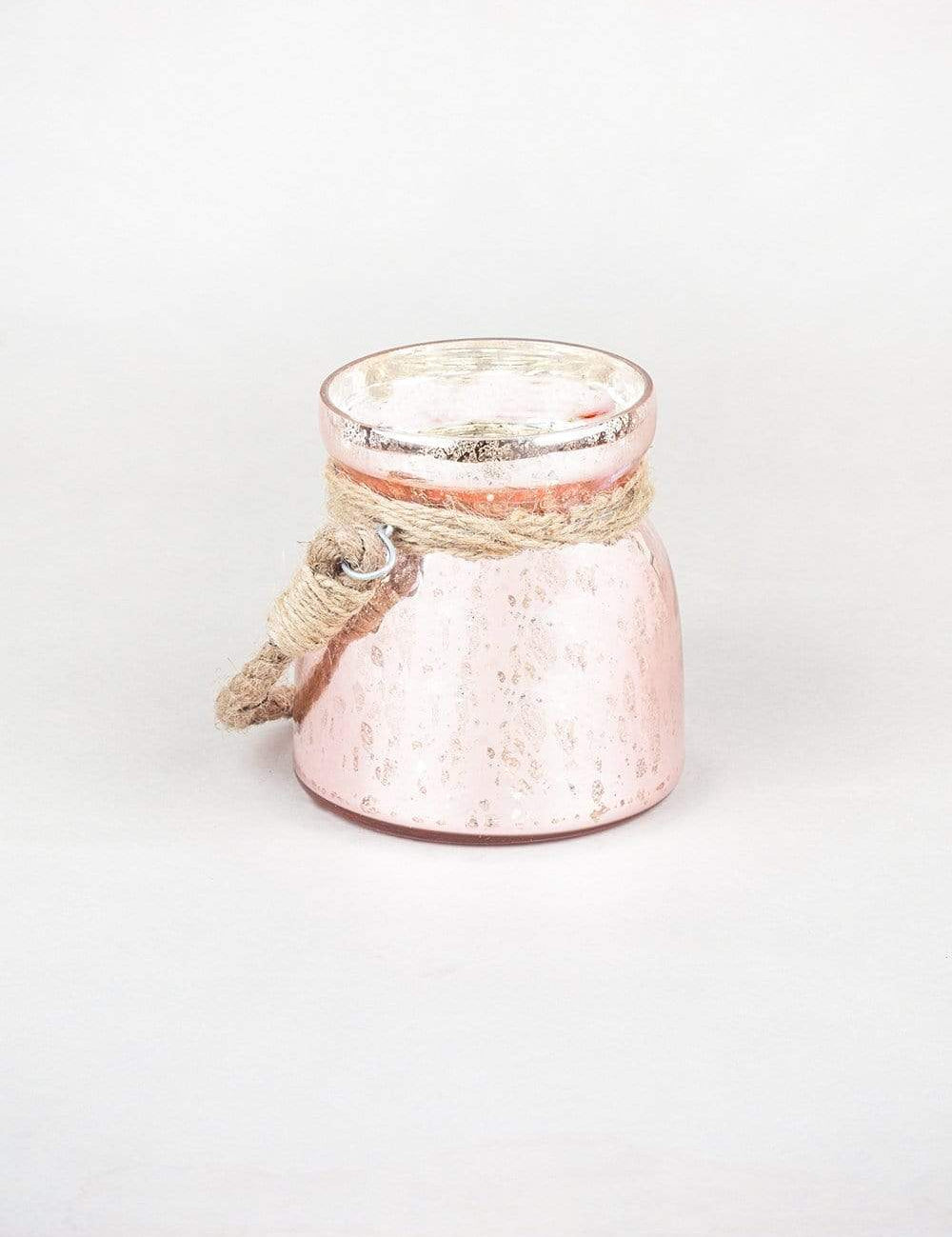 Sparkle Dust Glass Votives with Jute Rope - Set of 3 - The Wishing Chair