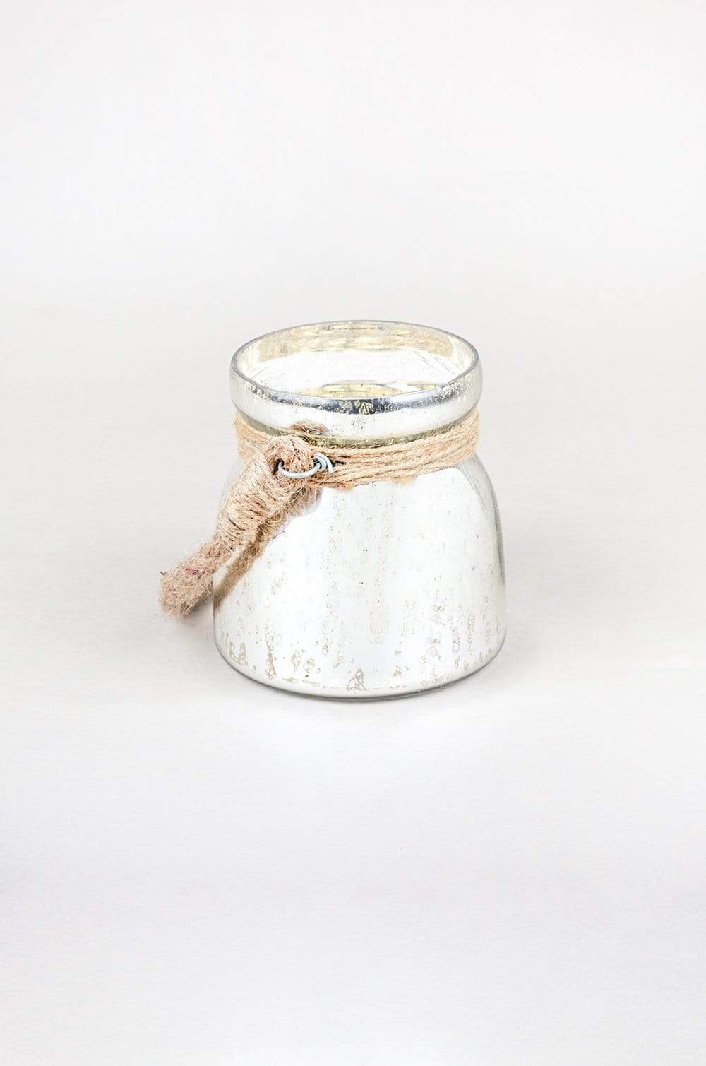 Sparkle Dust Glass Votives with Jute Rope - Set of 3 - The Wishing Chair