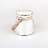 Sparkle Dust Glass Votives with Jute Rope - Set of 3 - The Wishing Chair