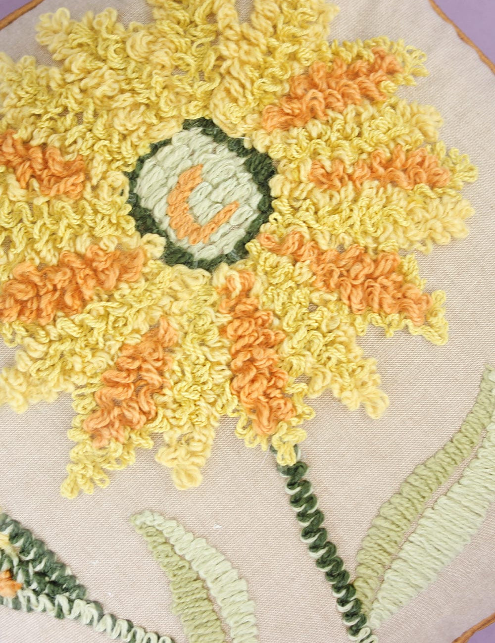 Sunflower Fields Embroidered Cushion Cover - The Wishing Chair