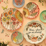 Sunflower Wall Plates - Set Of 2 - The Wishing Chair