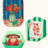 Vintage Whimsy Wall Plates Set of 3