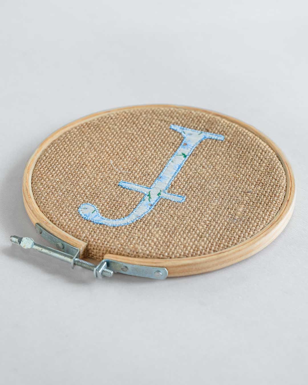  Alphabet Embroidery Hoop Wall Hanging - Alphabet Embroidery Hoop Wall Hanging - The Wishing Chair 