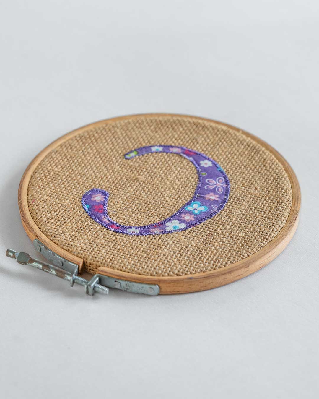  Alphabet Embroidery Hoop Wall Hanging - Alphabet Embroidery Hoop Wall Hanging - The Wishing Chair 