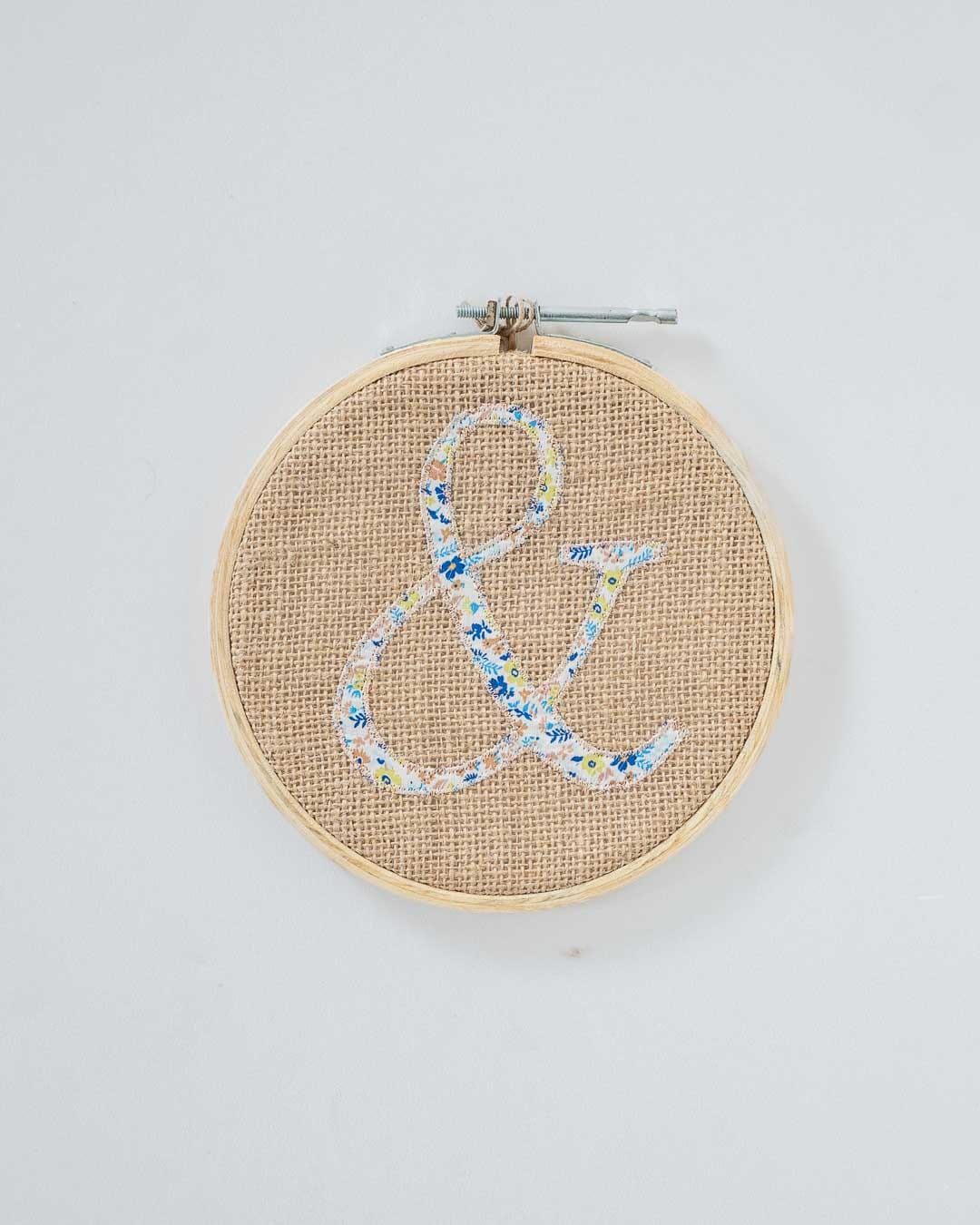   Alphabet Embroidery Hoop Wall Hanging - Alphabet Embroidery Hoop Wall Hanging - The Wishing Chair  - Alphabet Embroidery Hoop Wall Hanging - The Wishing Chair 