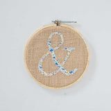   Alphabet Embroidery Hoop Wall Hanging - Alphabet Embroidery Hoop Wall Hanging - The Wishing Chair  - Alphabet Embroidery Hoop Wall Hanging - The Wishing Chair 