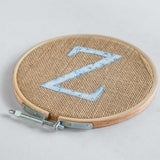  Alphabet Embroidery Hoop Wall Hanging - Alphabet Embroidery Hoop Wall Hanging - The Wishing Chair 