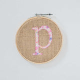  Alphabet Embroidery Hoop Wall Hanging - Alphabet Embroidery Hoop Wall Hanging - The Wishing Chair 