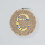  Alphabet Embroidery Hoop Wall Hanging - Alphabet Embroidery Hoop Wall Hanging - The Wishing Chair 