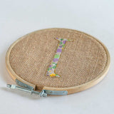  Alphabet Embroidery Hoop Wall Hanging - Alphabet Embroidery Hoop Wall Hanging - The Wishing Chair 