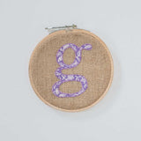 Alphabet Embroidery Hoop Wall Hanging - Alphabet Embroidery Hoop Wall Hanging - The Wishing Chair 