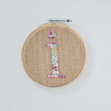  Alphabet Embroidery Hoop Wall Hanging - Alphabet Embroidery Hoop Wall Hanging - The Wishing Chair 