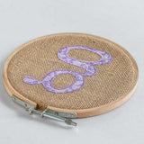  Alphabet Embroidery Hoop Wall Hanging - Alphabet Embroidery Hoop Wall Hanging - The Wishing Chair 