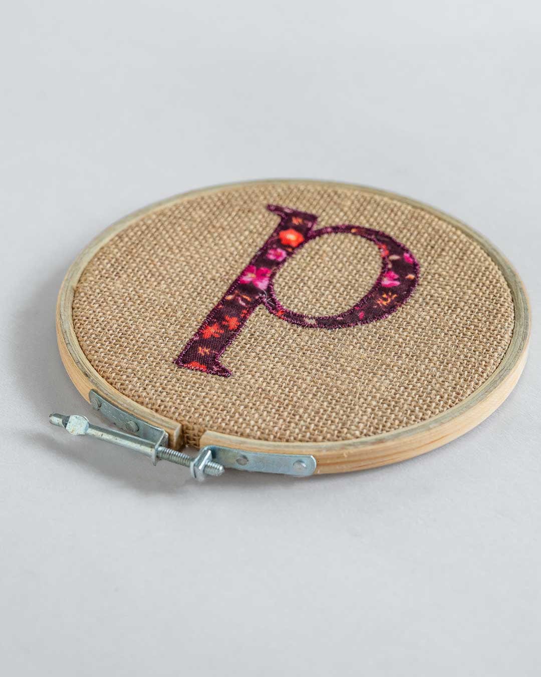  Alphabet Embroidery Hoop Wall Hanging - Alphabet Embroidery Hoop Wall Hanging - The Wishing Chair 