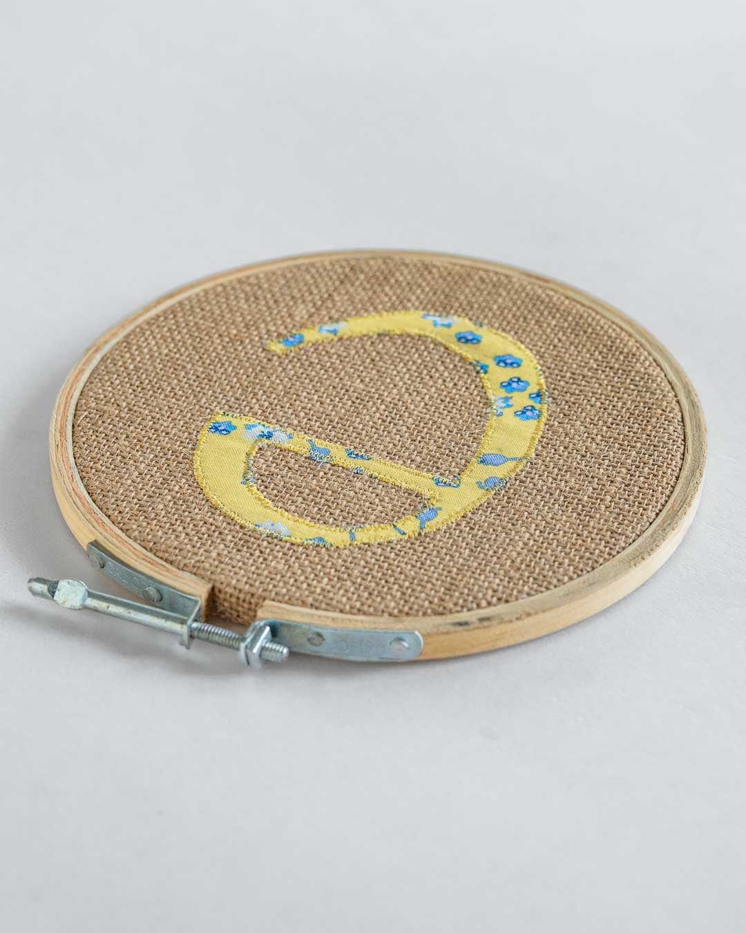  Alphabet Embroidery Hoop Wall Hanging - Alphabet Embroidery Hoop Wall Hanging - The Wishing Chair 