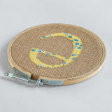  Alphabet Embroidery Hoop Wall Hanging - Alphabet Embroidery Hoop Wall Hanging - The Wishing Chair 