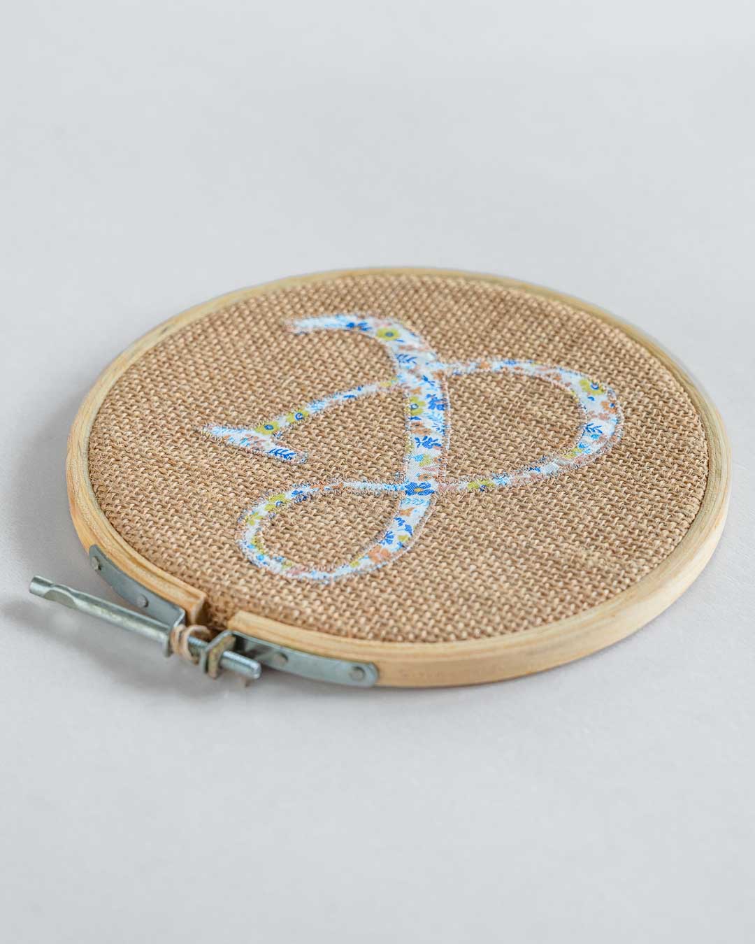  Alphabet Embroidery Hoop Wall Hanging - Alphabet Embroidery Hoop Wall Hanging - The Wishing Chair 