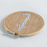  Alphabet Embroidery Hoop Wall Hanging - Alphabet Embroidery Hoop Wall Hanging - The Wishing Chair 