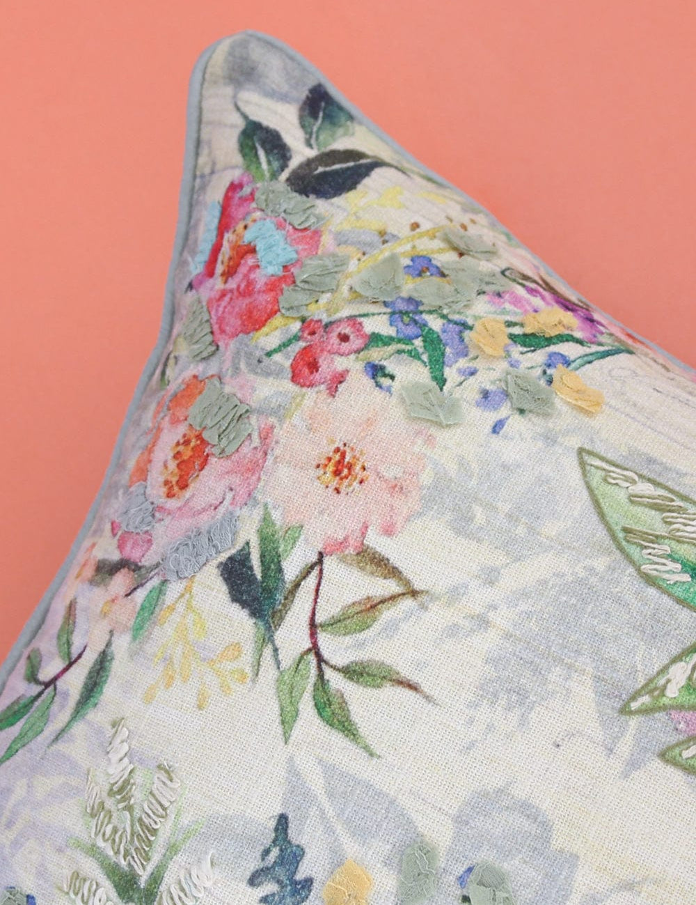 Amal Embroidered Cushion Cover