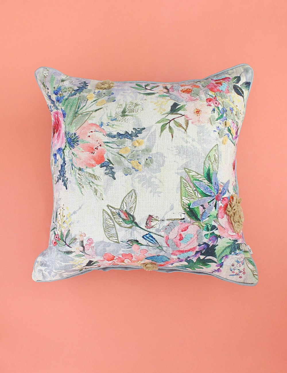 Amal Embroidered Cushion Cover